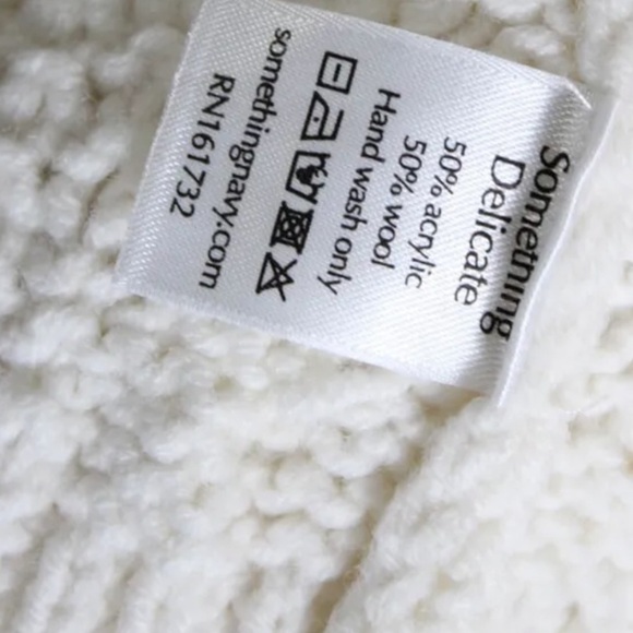 SOMETHING NAVY Cream Embellished Floral Sequin Cable Knit Cardigan XXL - Picture 13 of 13